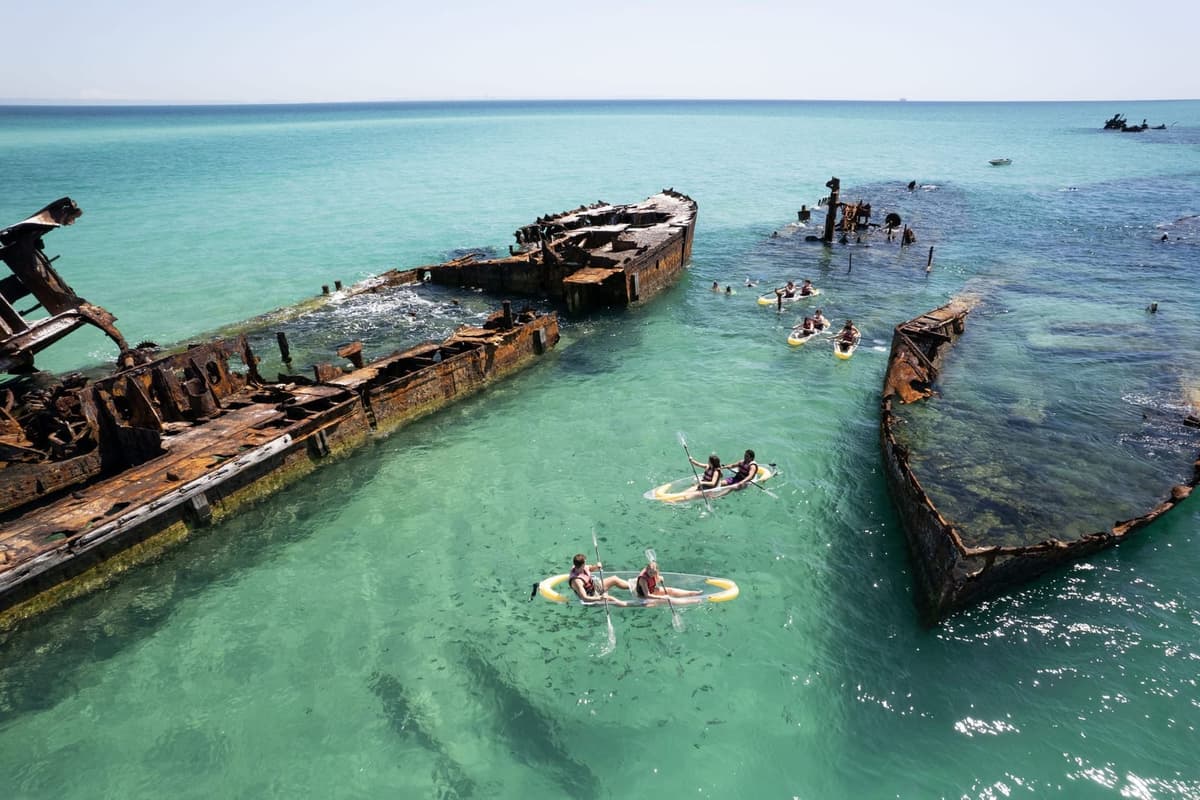 Moreton Island, Tangalooma Wrecks