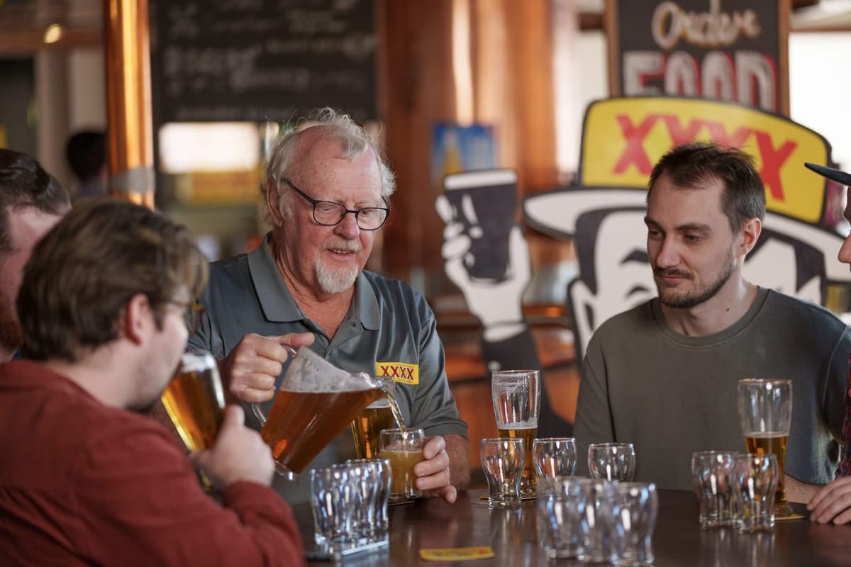 XXXX Brewery Tour